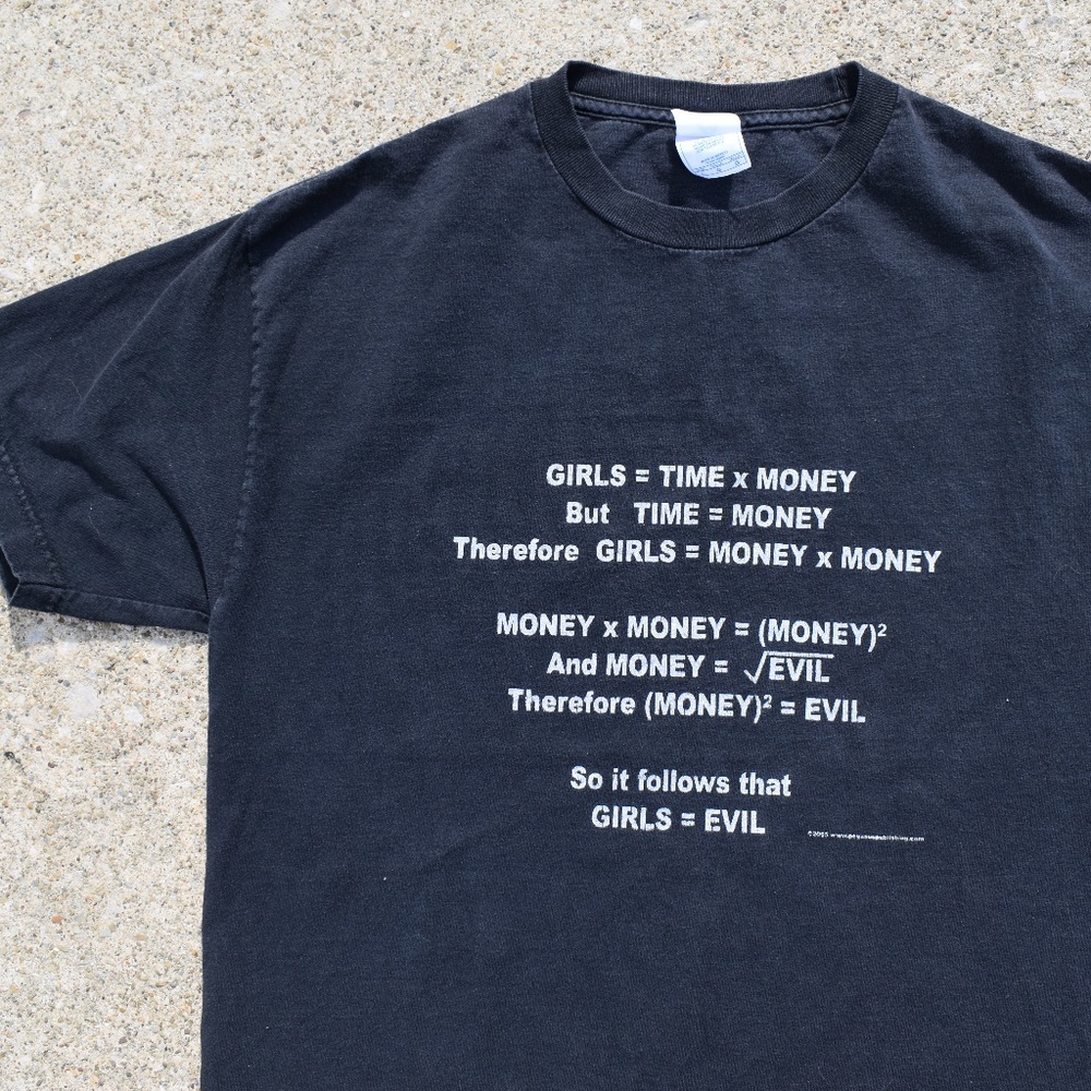 RARE Women are Evil Tee Vintage